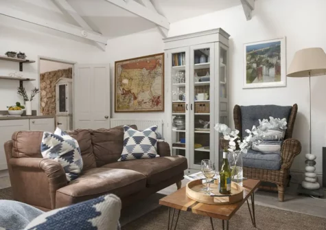 The living area at Rosehendra, Rosevidney
