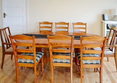 The dining area at Rosehill, Goodrington