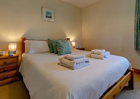 Bedroom #1 at Roseland Barn, Trenear