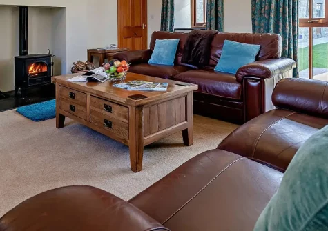 Roseland Barn, Trenear is a beautifully converted spacious barn in West Cornwall's heart. Enjoy modern comforts, enclosed gardens, and easy access to stunning beaches and coastal attractions for truly unforgettable family holidays and memories.