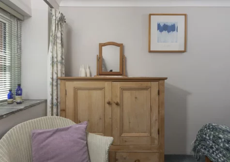 Bedroom #1 at Roseland Cottage, Perranwell Station