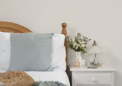 Bedroom #1 at Roseland Cottage, Perranwell Station
