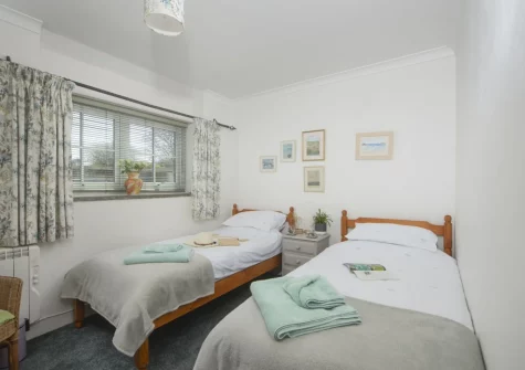 Bedroom #2 at Roseland Cottage, Perranwell Station