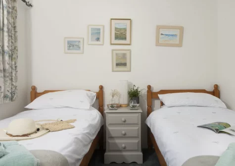 Bedroom #2 at Roseland Cottage, Perranwell Station
