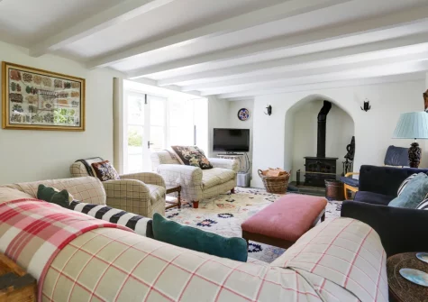 The living room at Rosemayne, Rock