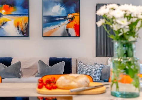 The kitchen at Rosemerryn, Carbis Bay