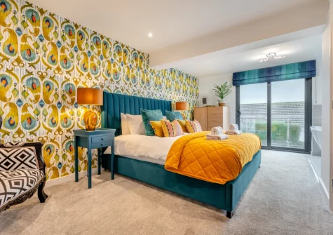 Bedroom #1 at Rosemerryn, Carbis Bay