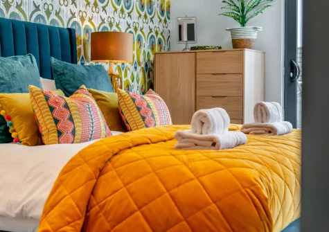 Bedroom #1 at Rosemerryn, Carbis Bay