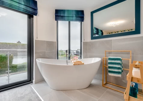 Bedroom #1 at Rosemerryn, Carbis Bay