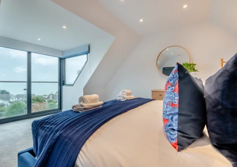 Bedroom #4 at Rosemerryn, Carbis Bay