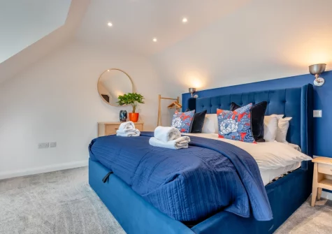 Bedroom #4 at Rosemerryn, Carbis Bay