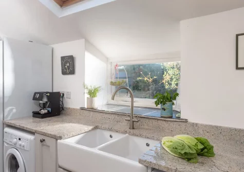 The kitchen at Roseneath, St Agnes