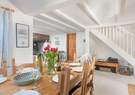 The dining area at Roseneath, St Agnes