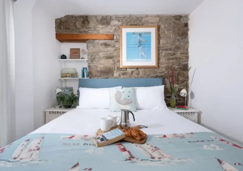 Bedroom #1 at Rosevean, Marazion