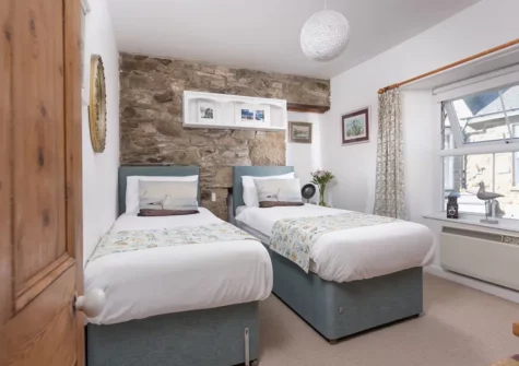 Bedroom #2 at Rosevean, Marazion