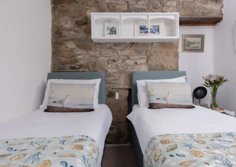Bedroom #2 at Rosevean, Marazion