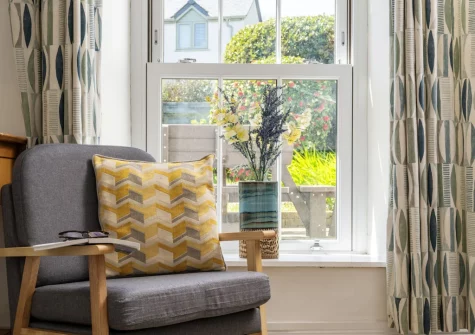 The living room at Rosie's Cottage, Mousehole