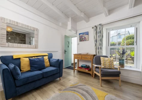 The living room at Rosie's Cottage, Mousehole