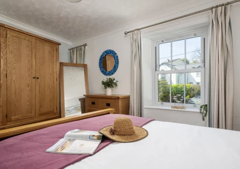 Bedroom #1 at Rosie's Cottage, Mousehole