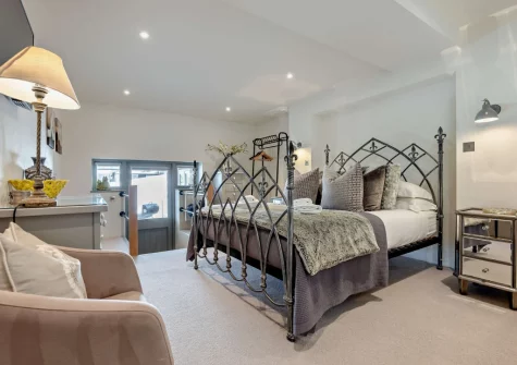 Bedroom #3 at Roundhouse Mill, St Issey