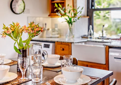 The kitchen & dining area at Rowan at South Torfrey Farm, Golant