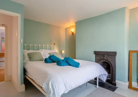 Bedroom #1 at Ruth's Cottage, St Teath
