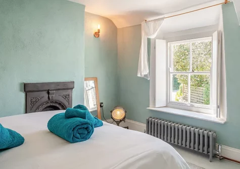 Bedroom #1 at Ruth's Cottage, St Teath