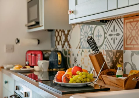 The kitchen at Saddleback, Westward Ho!