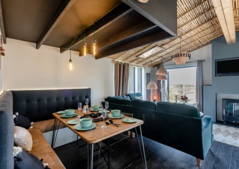The dining area at Safari Lodge, Pensilva