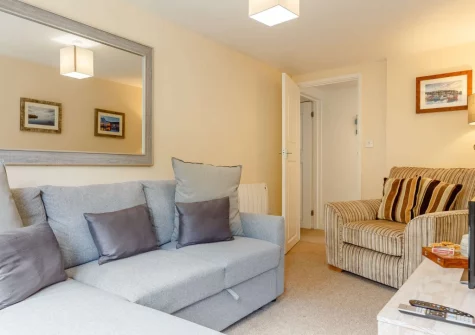 The second living room at Safe Harbour, Mevagissey