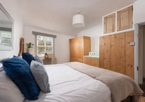 Bedroom #1 at Saffron Cottage, St Ives