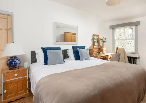 Bedroom #1 at Saffron Cottage, St Ives