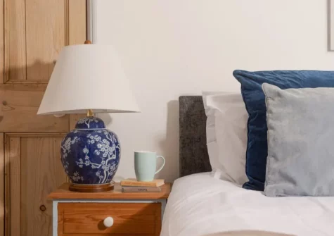 Bedroom #1 at Saffron Cottage, St Ives