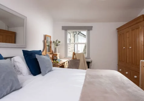Bedroom #1 at Saffron Cottage, St Ives