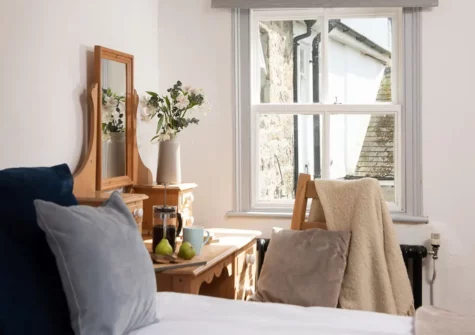 Bedroom #1 at Saffron Cottage, St Ives