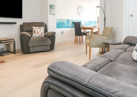 Sailors, Falmouth is a stunning three-storey retreat with spacious living areas, enclosed garden, and prime coastal location. Perfect for exploring Cornwall's beautiful golden beaches, historic attractions, and vibrant local culture life.
