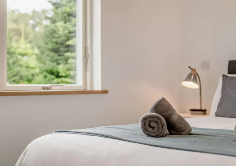 Bedroom #2 at Salcombe Lodge, Marldon