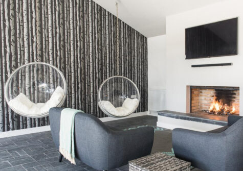 The recreation room at Salcombe Retreat, Salcombe