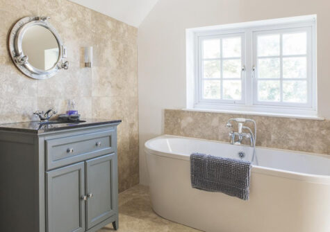 Bedroom #1 en-suite at Salcombe Retreat, Salcombe