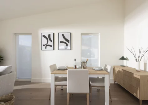 The dining area at Salt Life, Dunes at Upton Towans, Loggans