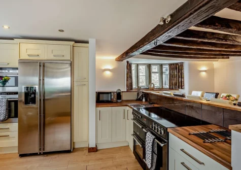 The farmhouse kitchen at Salterns River, Weare Giffard