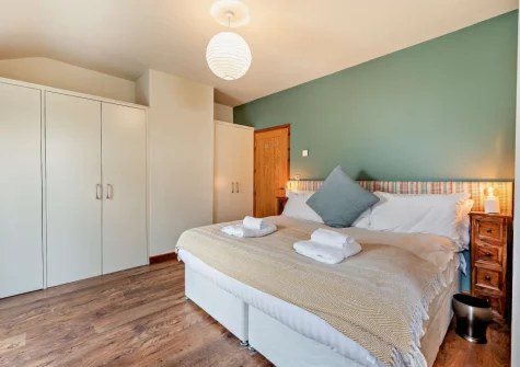 Bedroom #1 at Salterns River, Weare Giffard