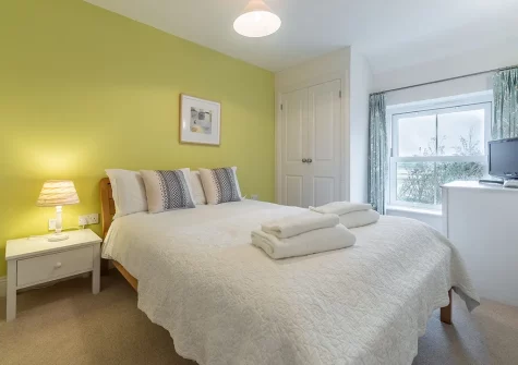 Bedroom #1 at Saltings Loft Apartment 2, Lelant