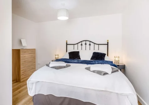 Bedroom #1 at Salty Paws, Westward Ho!