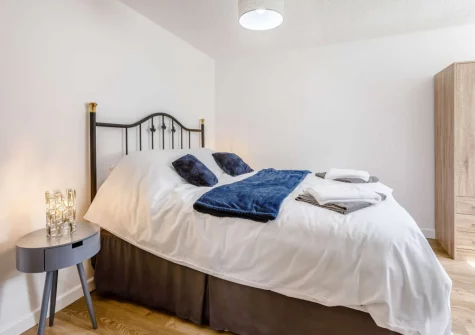 Bedroom #1 at Salty Paws, Westward Ho!