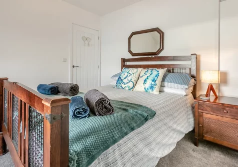 Bedroom #2 at Samphire Cottage, Porthleven