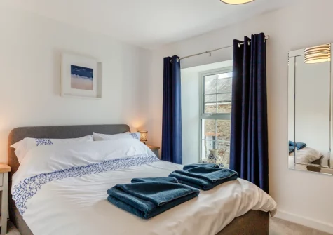 Bedroom #1 at Samphire Cottage, Whitecross