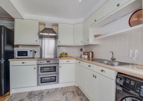 The kitchen at Samphire House, Padstow
