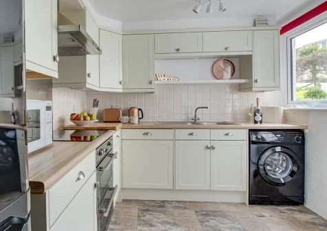 The kitchen at Samphire House, Padstow