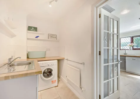 The utility room at Sandals, Padstow